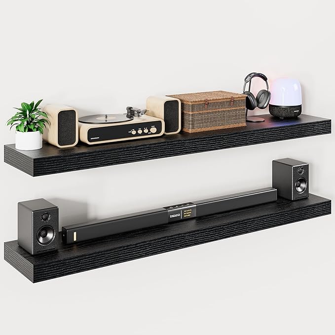 Heimlove 55 Inch Long Floating Shelves