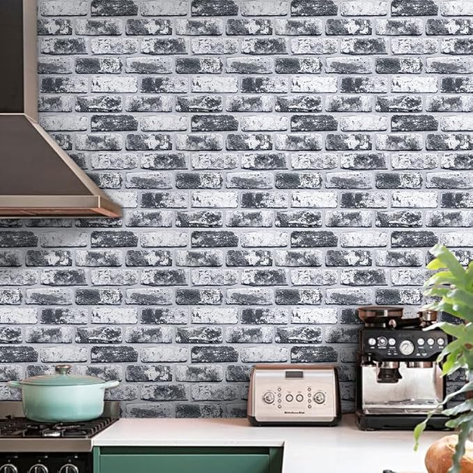 Commomy 3D Peel and Stick Brick Tiles