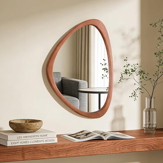 WallBeyond Asymmetrical Mirror, Irregular Wall Mirror