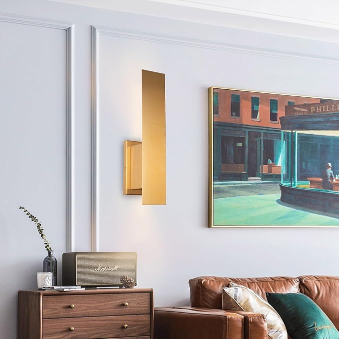 Edwarmlux Indoor Wall Sconces, Modern Wall Lights, Up and Down Wall Mount Light