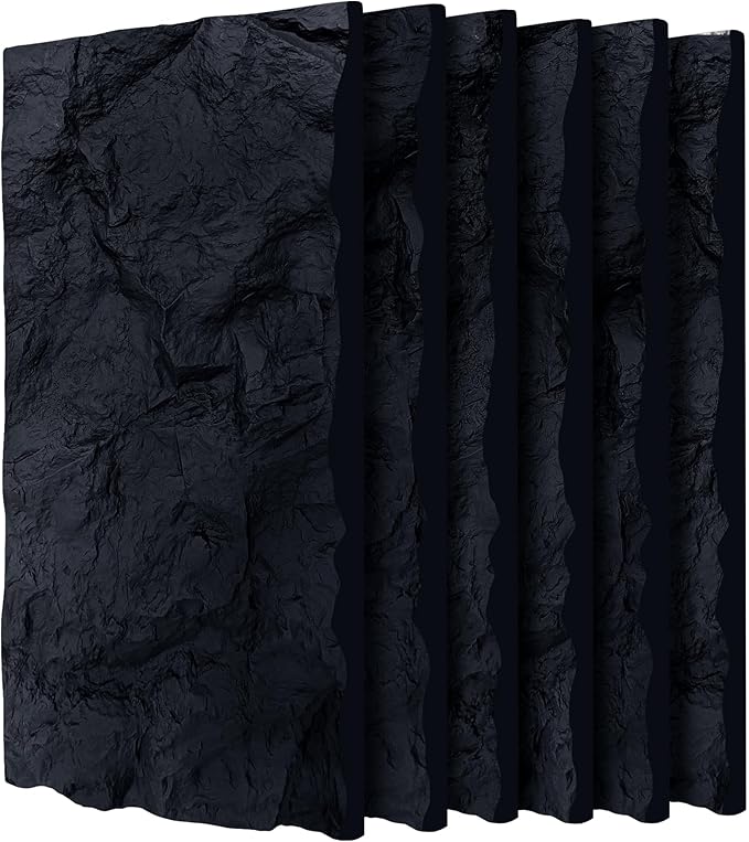 3D Faux Stone Wall Panels, Lightweight & Waterproof Accent Marble Rock Skin