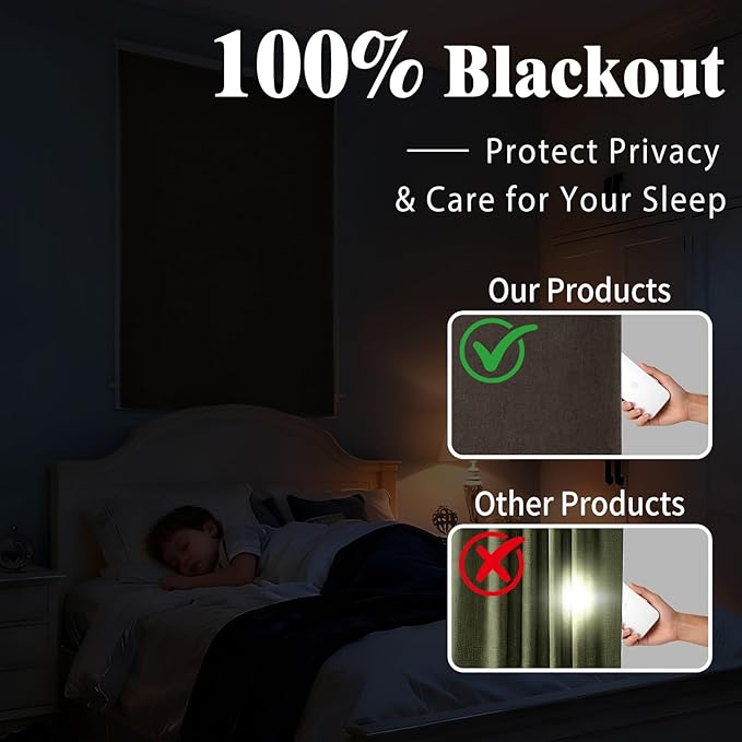 Magic Tape 100% Blackout Curtain