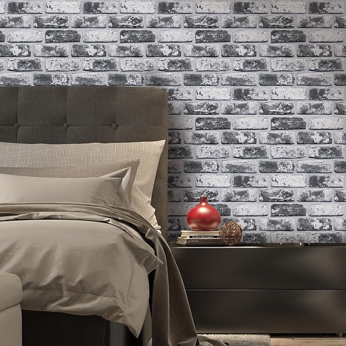 Commomy 3D Peel and Stick Brick Tiles