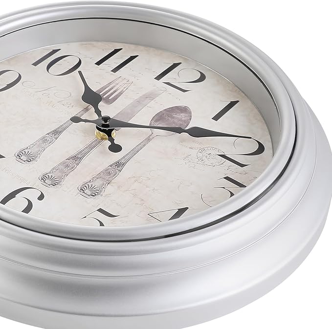 WOOPHEN Vintage Wall Clocks