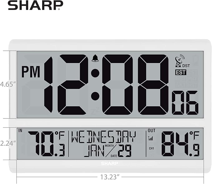Sharp Atomic Clock