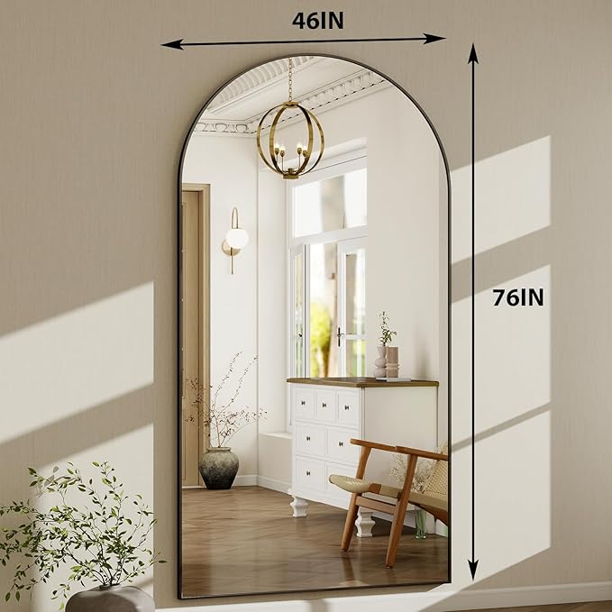 HARRITPURE 76"x46"Full Length Mirror