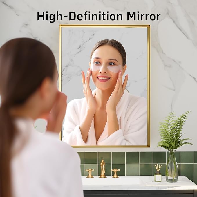 24”x36” Bathroom Vanity Mirror, Modern Wall Mirror