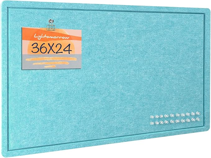 Bulletin Board, 36 x 24 inches Felt Board