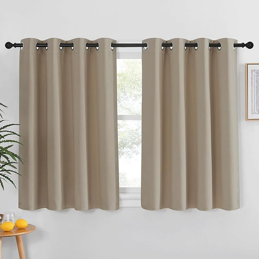 NICETOWN Taupe Blackout Curtain