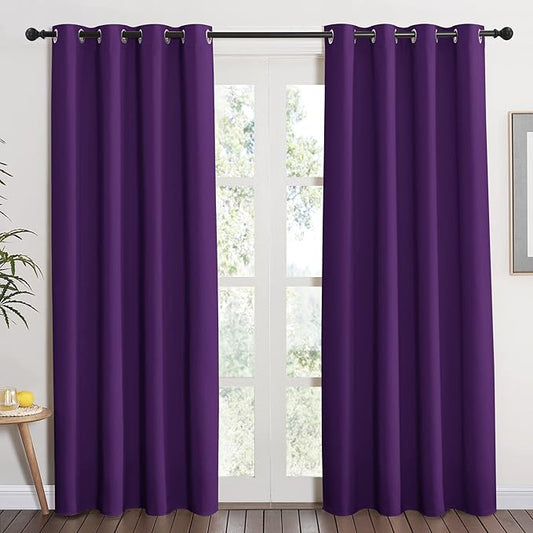 NICETOWN Blackout Window Curtain Short