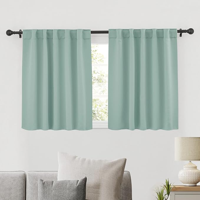 RYB HOME Bathroom Curtains Blackout