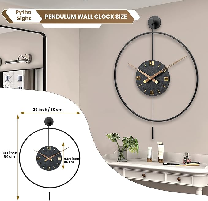 Large Modern Wall Clock, Wall Clocks