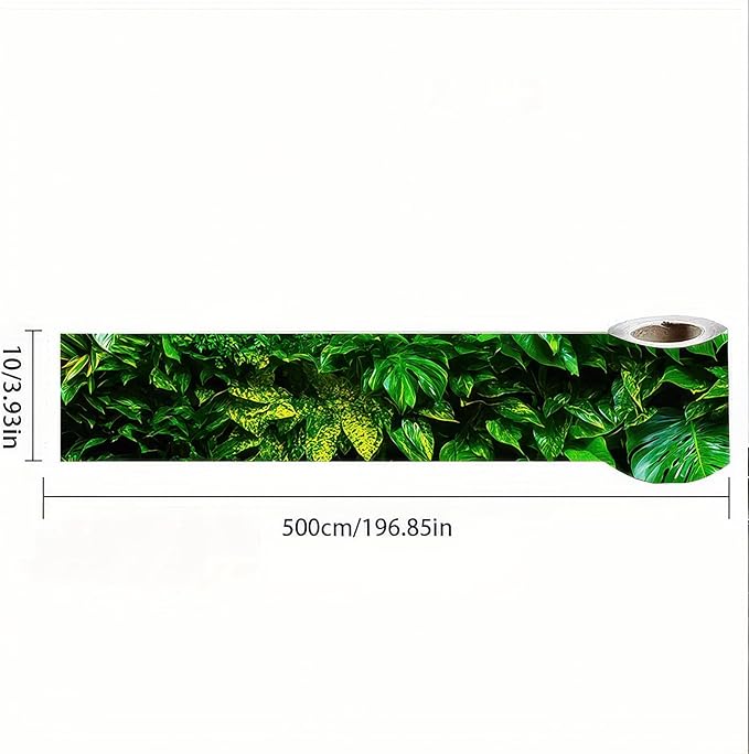 HOMETITUTE Wallpaper Border 4x196 Inch Peel and Stick Wall Border Wallpaper