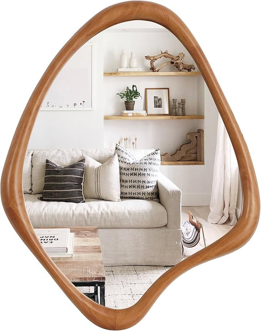 WallBeyond Asymmetrical Mirror, Irregular Wall Mirror, Wall Mirrors Decorative