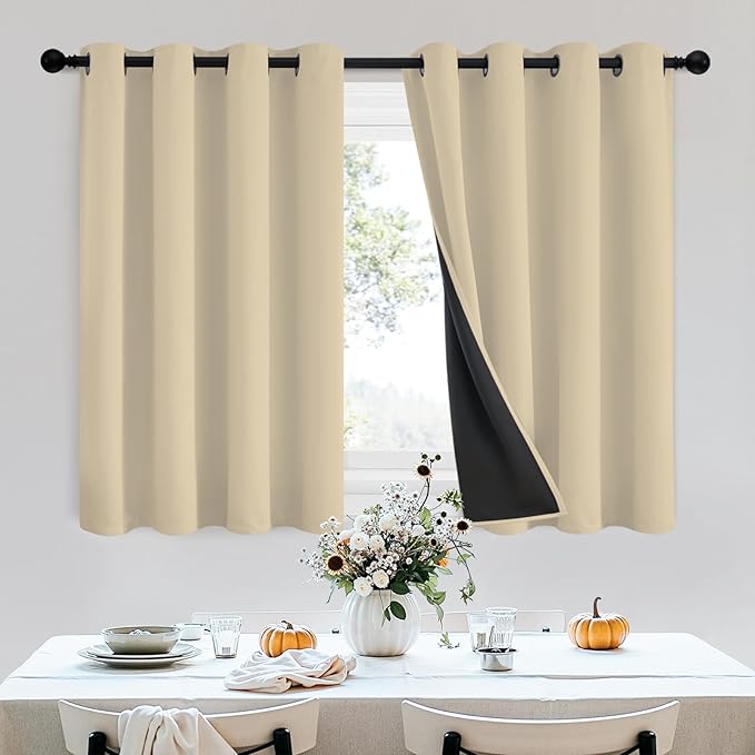SimpleHome 100% Blackout Curtains