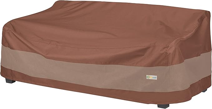 DUCKCOVERS Ultimate Waterproof 93 Inch Patio Sofa Cover, Patio Furniture Covers