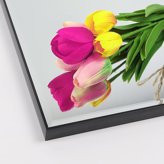 PETAFLOP 14x48 Inch Full Length Mirror Wall Mounted, Large Body Door Mirror