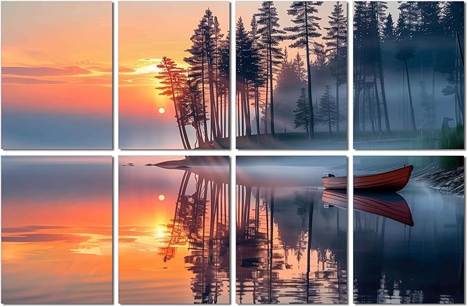 FurnoFlexArt Acoustic Panels Tiles Decorative Room Sound Proof Foam Absorbing