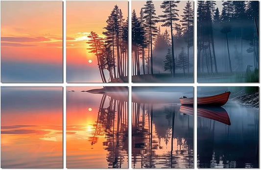 FurnoFlexArt Acoustic Panels Tiles Decorative Room Sound Proof Foam Absorbing