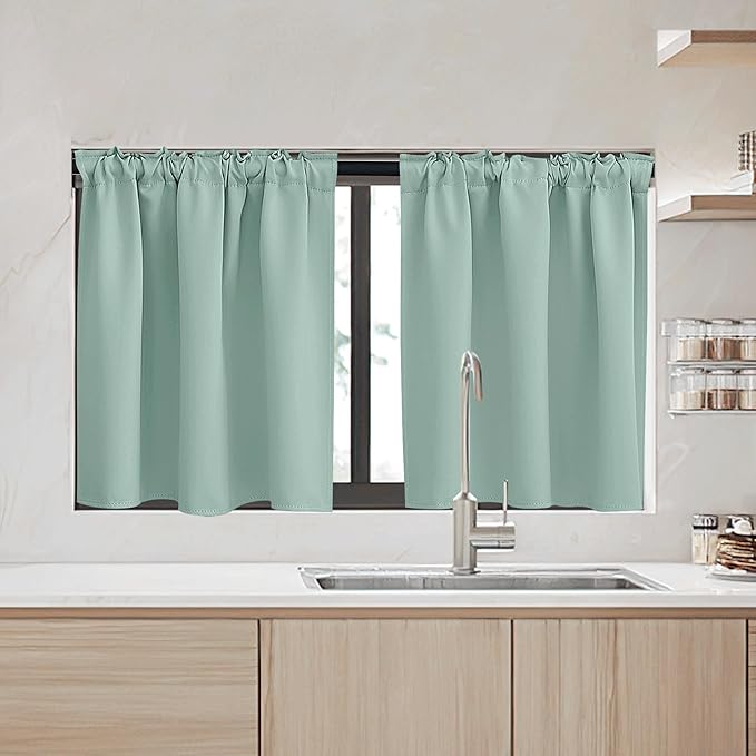 RYB HOME Kitchen Window Curtains
