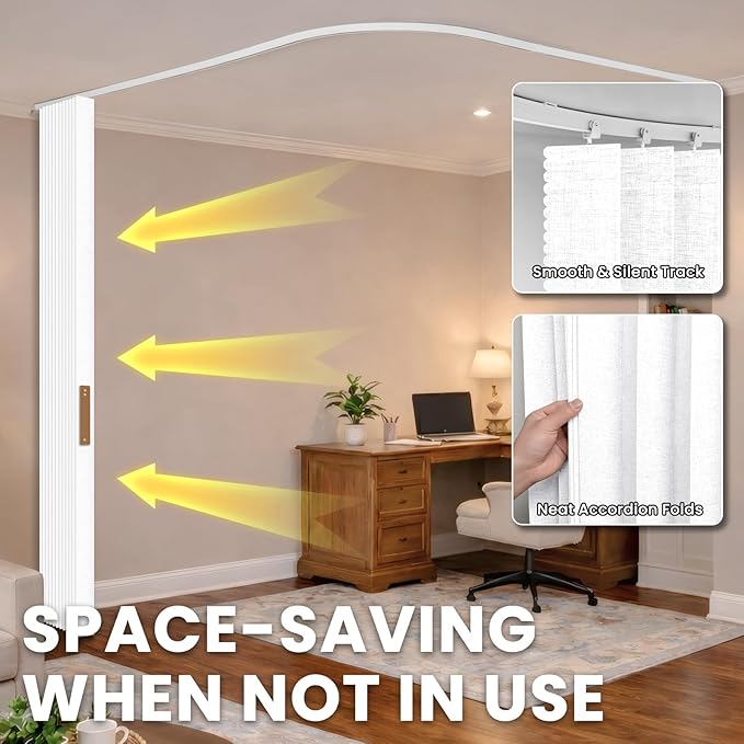 100% Blackout Room Divider Curtains Screen Partitions