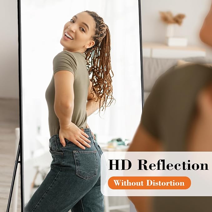 Mirror Full Length, Upgraded 21"x64" Body Wall Mirrors