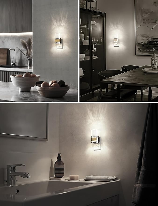 L LOHAS LED Night Light, Night Lights Plug Into Wall, Decorative Night Lights