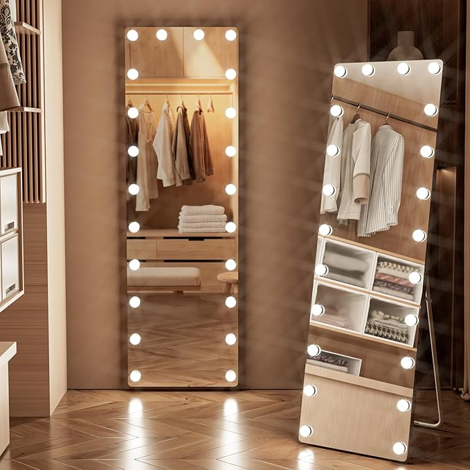 Kosmonia 64x22 Hollywood Full Length Mirror