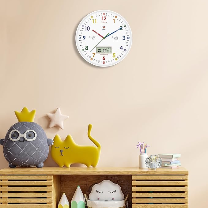 Foxtop Digital and Analog Learning Clock