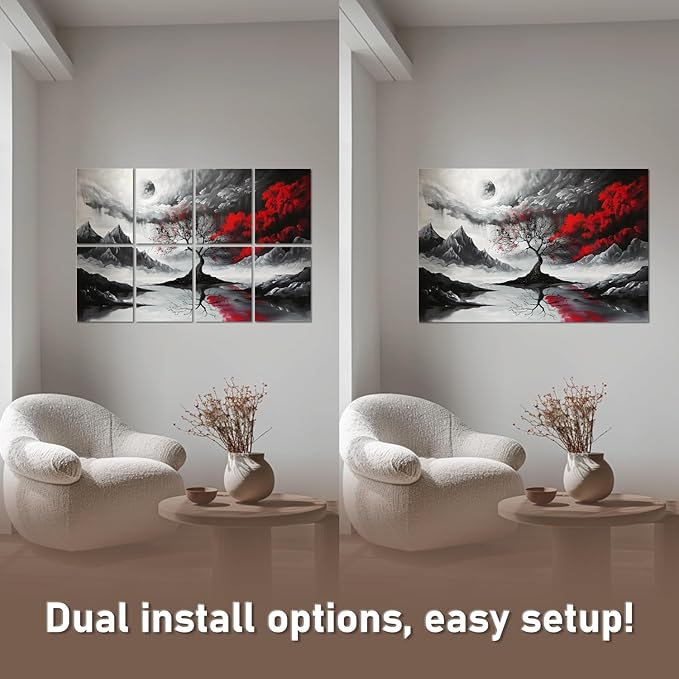 FurnoFlexArt Acoustic Panels Tiles Decorative Room Sound Proof Foam Absorbing