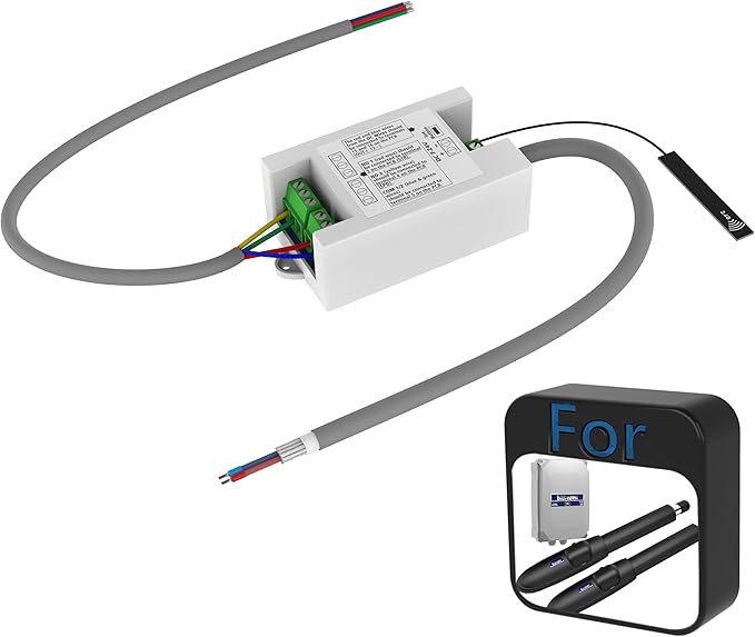 BlÃ¼tezeit WiFi Module for MS Series Swing Gate Openers â eWeLink App Control, Alexa/Google/Siri Compatible, Single-Button Cycle Operation, 2.4GHz Smart Remote Access