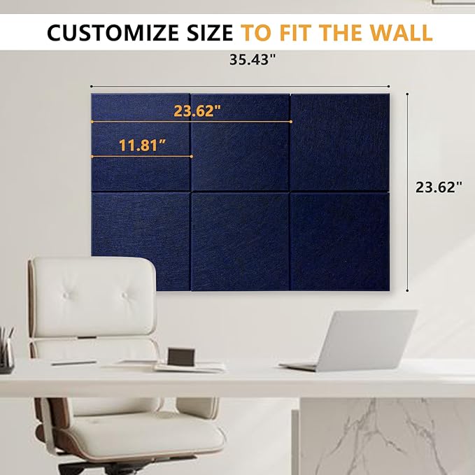 Thick Cork Board Tiles for Wall