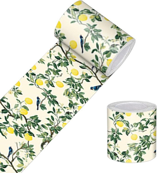 HOMETITUTE Wallpaper Border Peel and Stick Decorative Wall Trim Self Adhesive