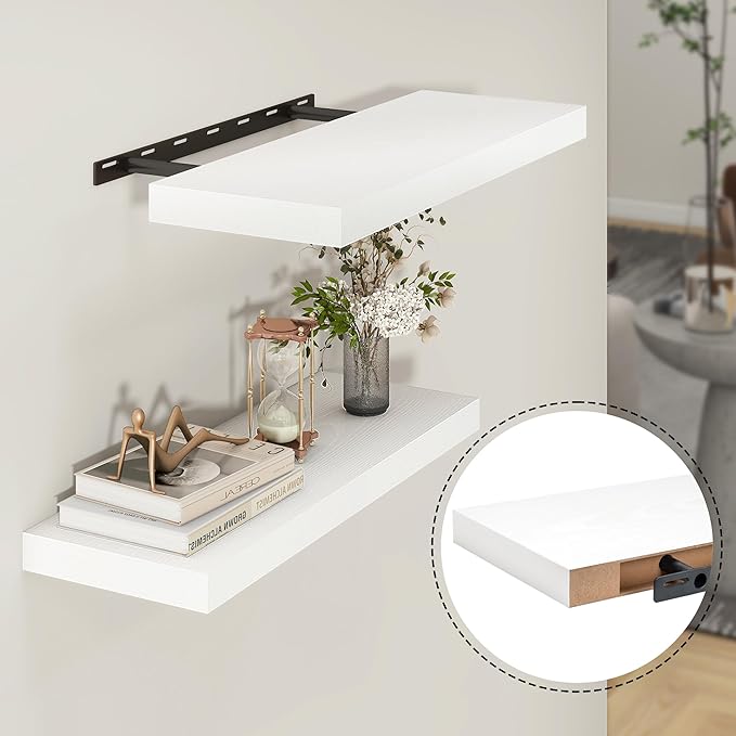 Heimlove 24 inch Floating Shelves
