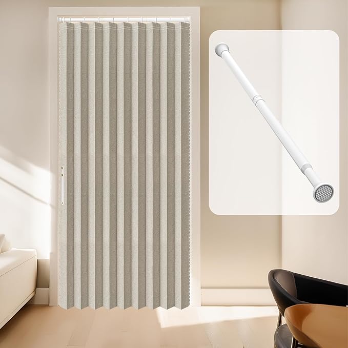 AJAZZ Blackout Door Curtain
