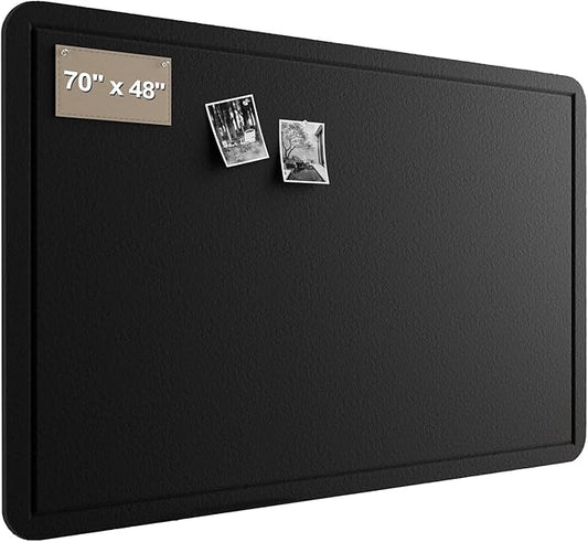 Large Felt Bulletin Board for Wall, Soft Felt Cork Board for Office, Home