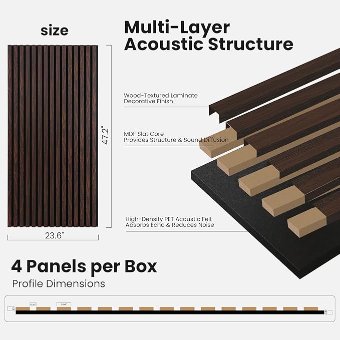Wood Slat Wall Panels