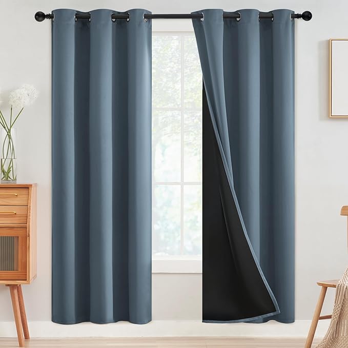 SimpleHome 100% Blackout Curtains