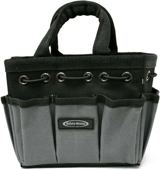 McGuire-Nicholas Mighty Bag Compact Tool Storage Tote, 7-Inch, Grey