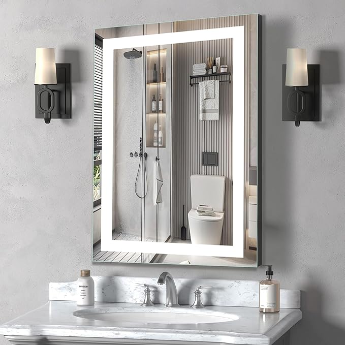 16×24 inches LED Bathroom Mirror, Bathroom Vanity Mirror