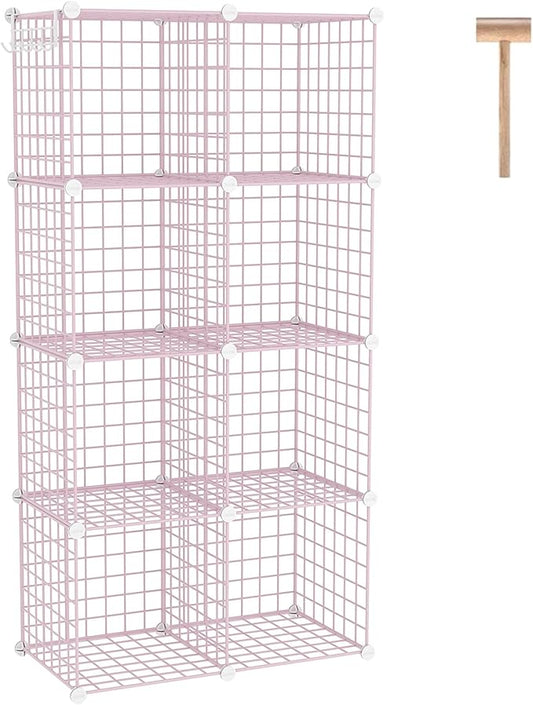C&AHOME Wire Cube Storage, 8