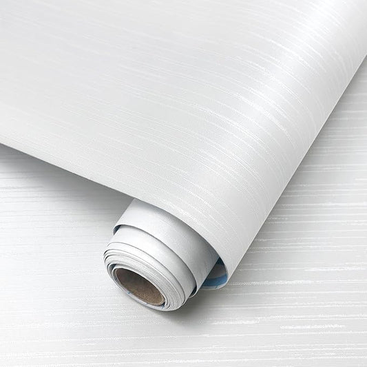 White Grasscloth Peel and Stick Wallpaper Modern Grasscloth Wallpaper 15.7" x