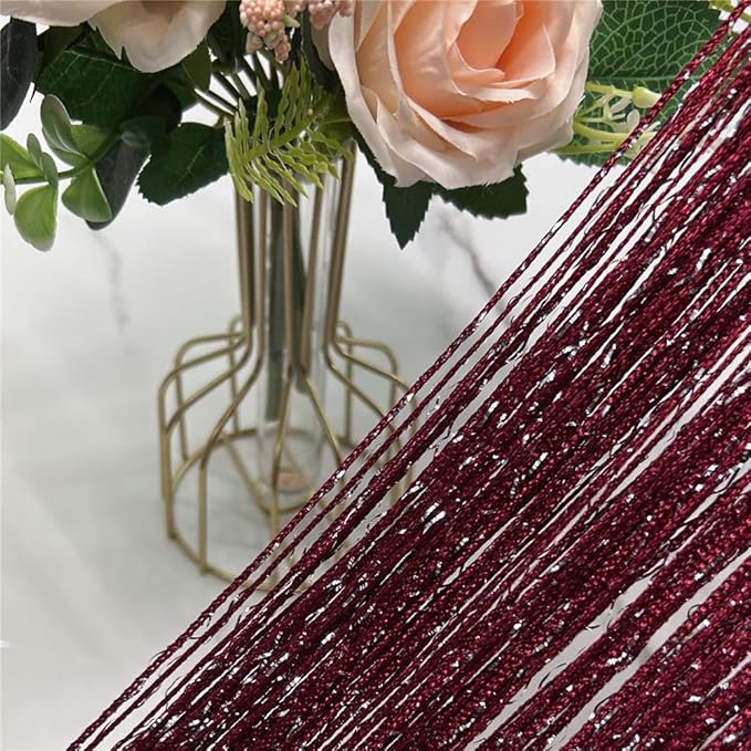 ave split Decorative Door String Curtain Wall Panel Fringe Window Room Divider