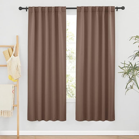 RYB HOME Decorative Curtain Drapes
