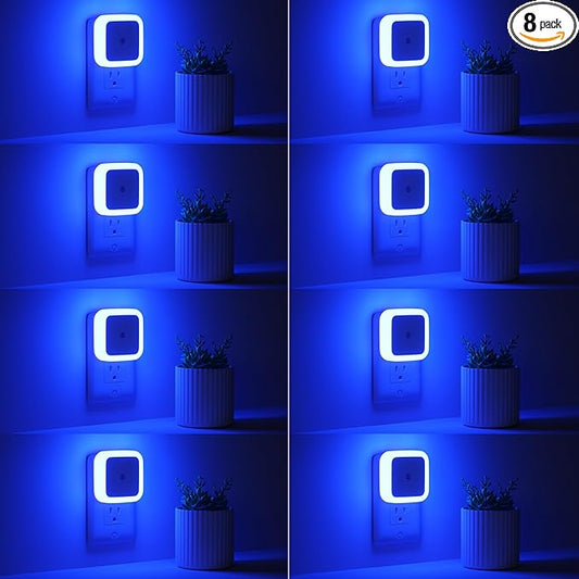 Sujeet Night Light, Night Lights Plug into Wall 8-Pack, Nightlight Plug in