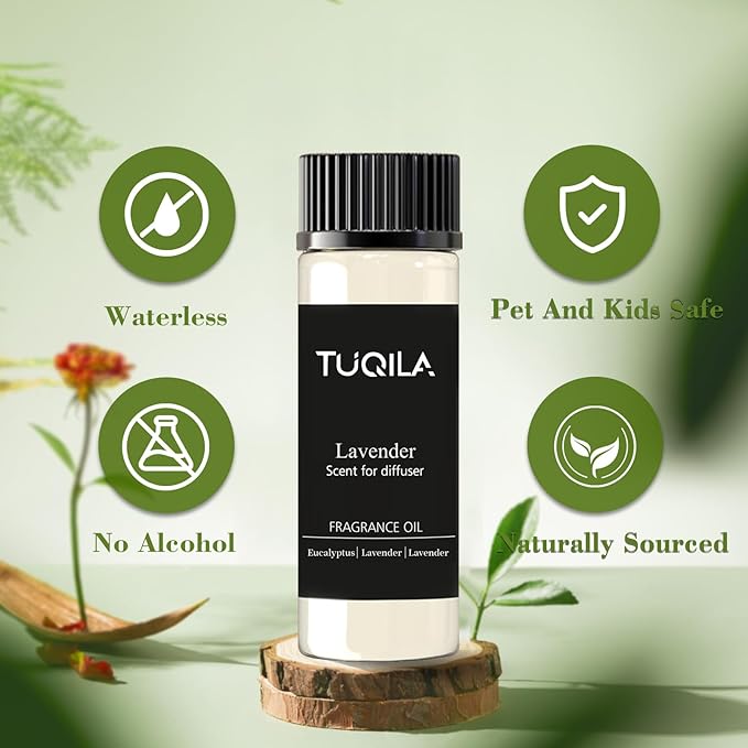 20ML Hotel Diffuser Oil, Lavender Aromatherapy Oil with Eucalyptus, Sage, Anise for Waterless/Cold Air Diffuser, Hotel Scent for Home, Spa, Office and Hotel Scenting