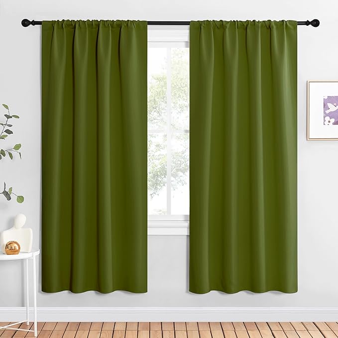 NICETOWN Blackout Curtains for Living Curtains, 2 Panels, 42 by 72, Room