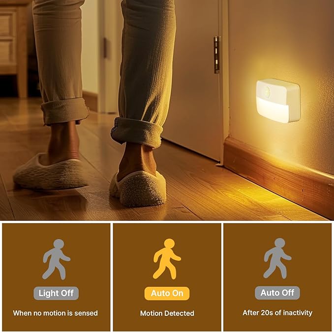 Guankai 3 Pack Motion Sensor Stair Light