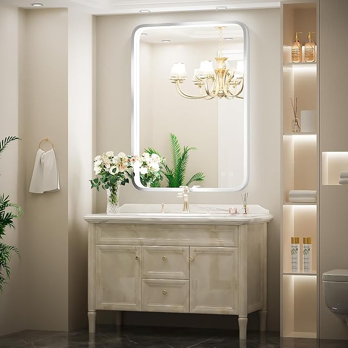 24x36 Inch LED Bathroom Mirror