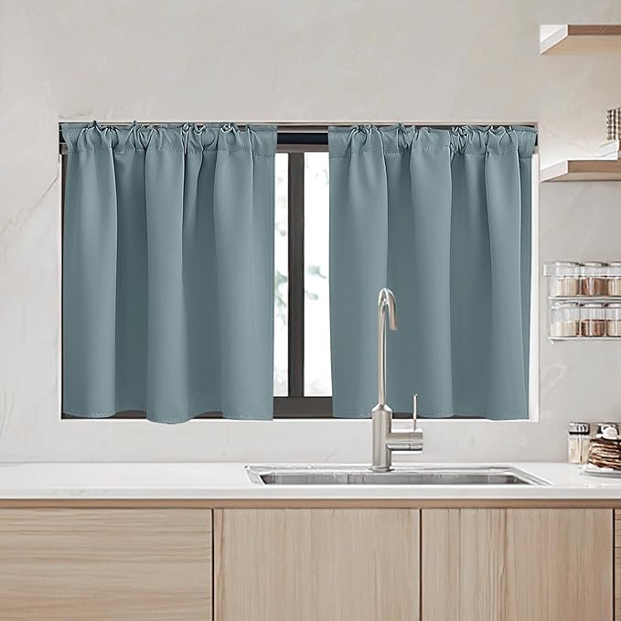 RYB HOME Small Window Curtains
